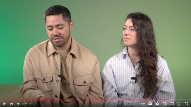 Josh and Iva from Chile